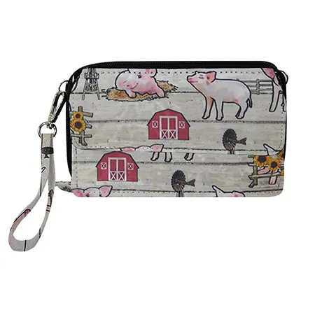 !SALE! Piggy Farm NGIL Canvas All in One Wallet