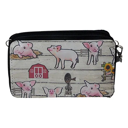 !SALE! Piggy Farm NGIL Canvas All in One Wallet