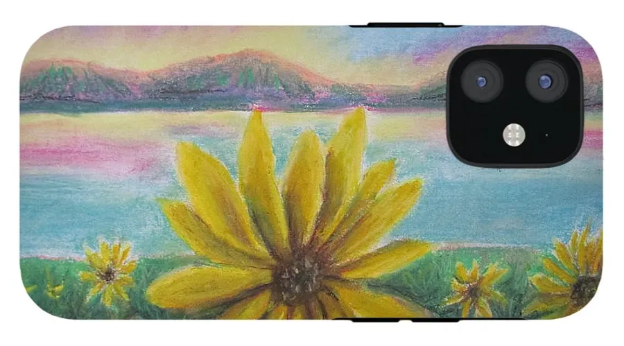 Setting Sunflower - Phone Case