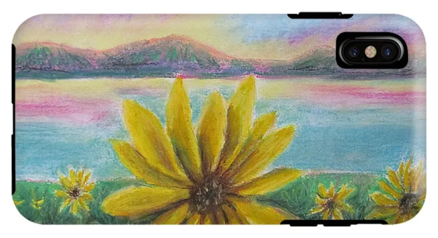 Setting Sunflower - Phone Case