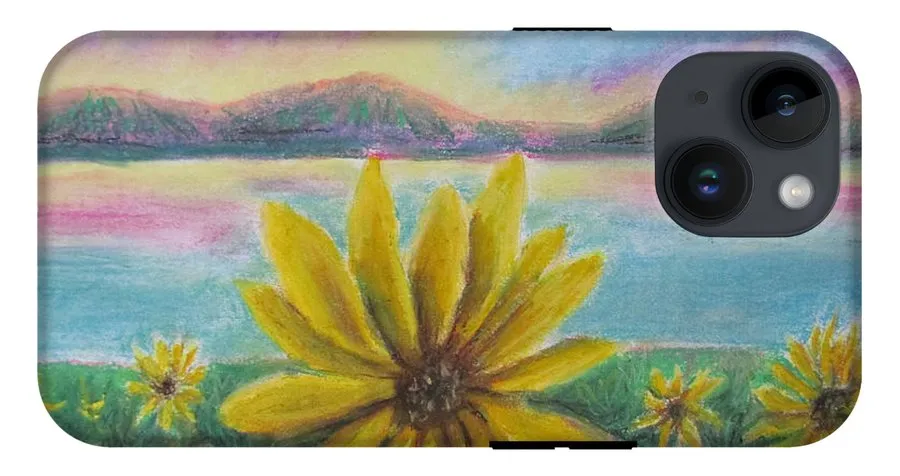 Setting Sunflower - Phone Case