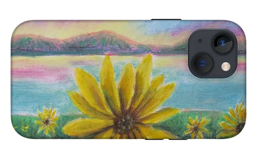 Setting Sunflower - Phone Case