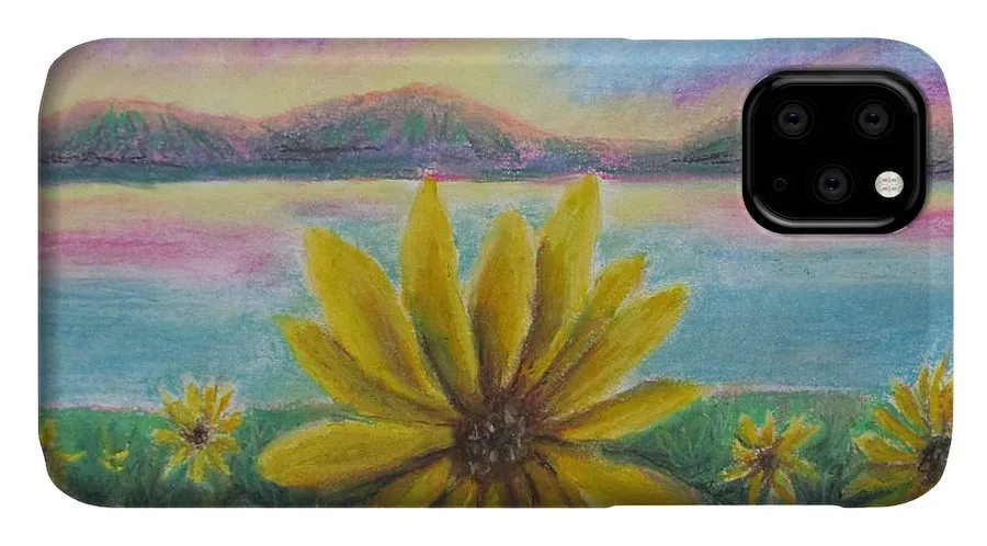 Setting Sunflower - Phone Case