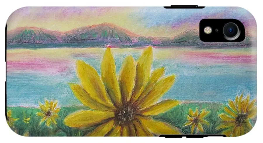 Setting Sunflower - Phone Case