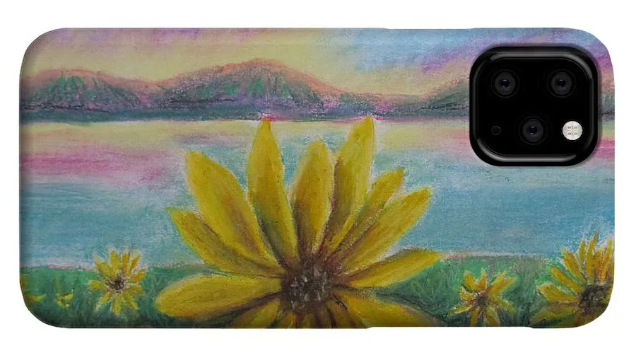 Setting Sunflower - Phone Case