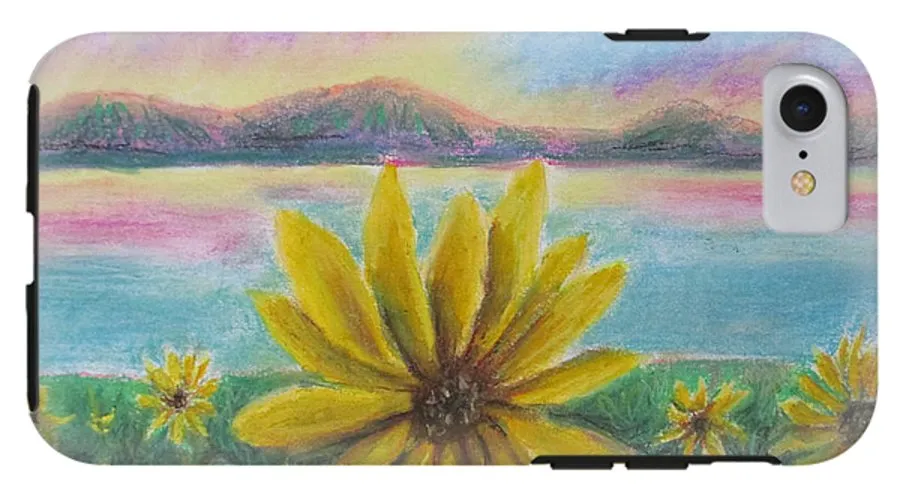 Setting Sunflower - Phone Case