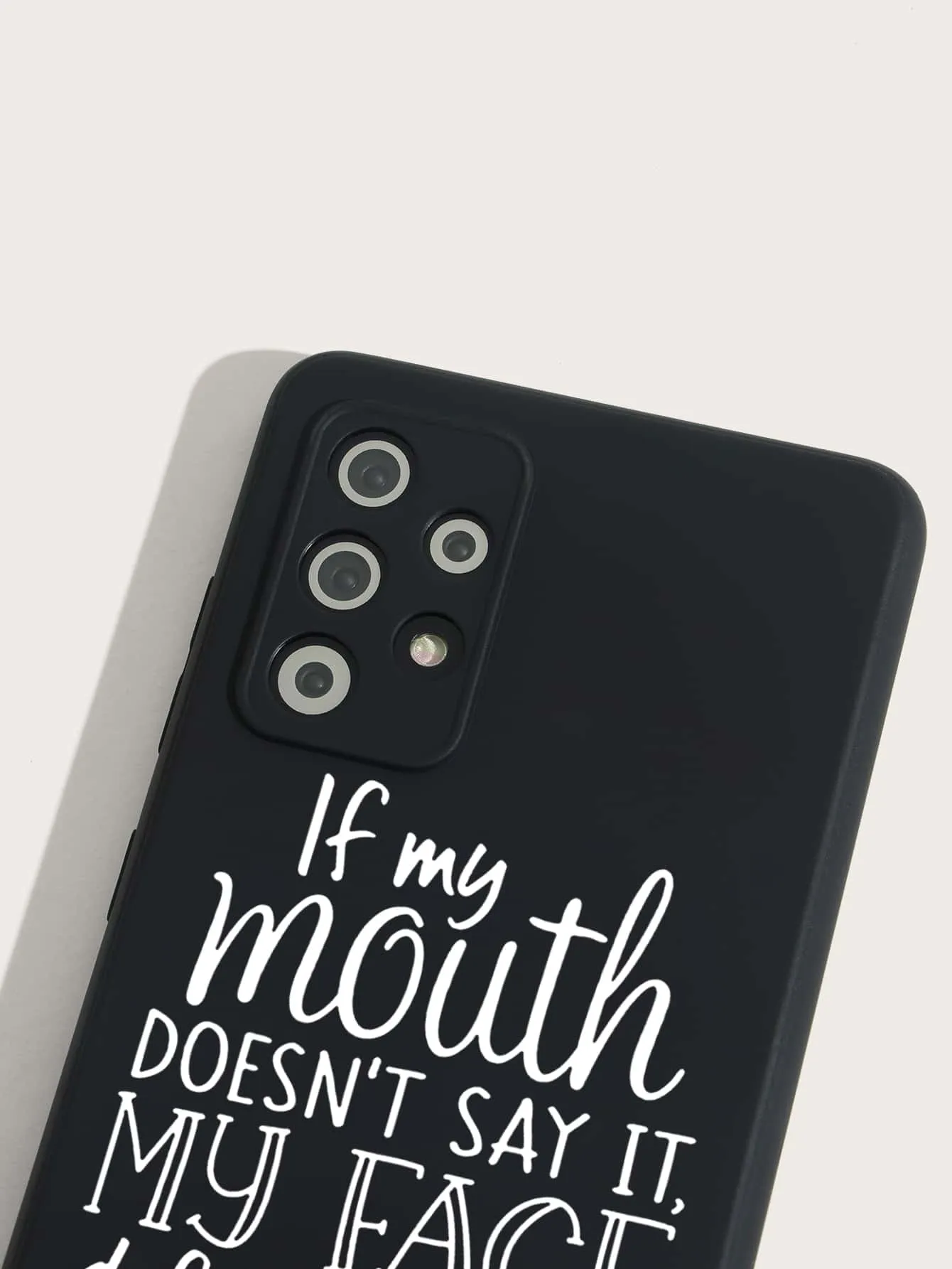 Slogan Graphic Phone Case