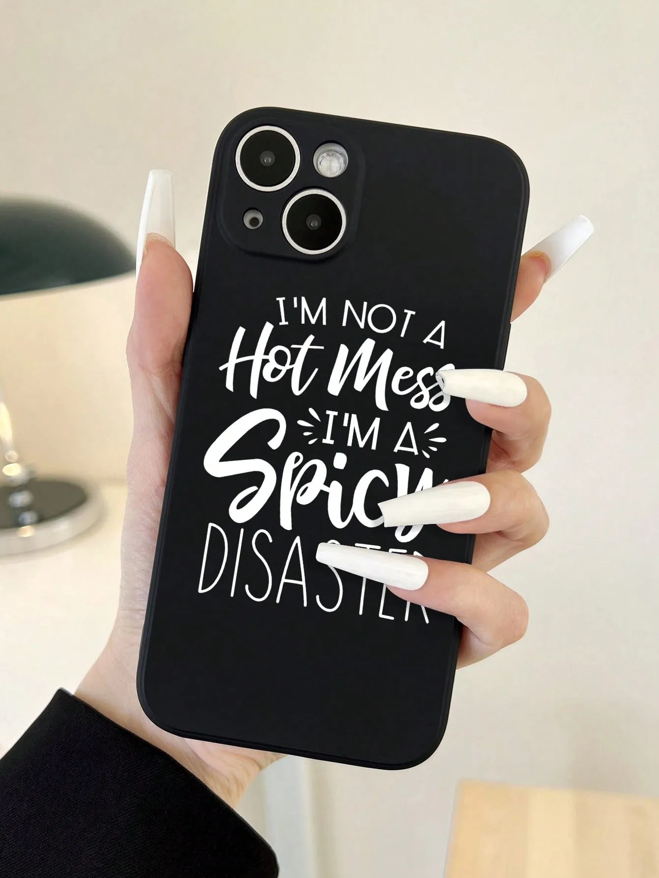 Slogan Graphic Phone Case