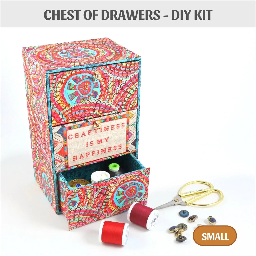 Small chest of drawers DIY kit, cartonnage kit 189, members only