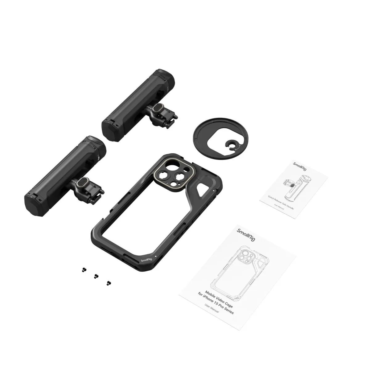 SmallRig Mobile Video Kit (Dual Handheld) for iPhone 15 Pro 4397B