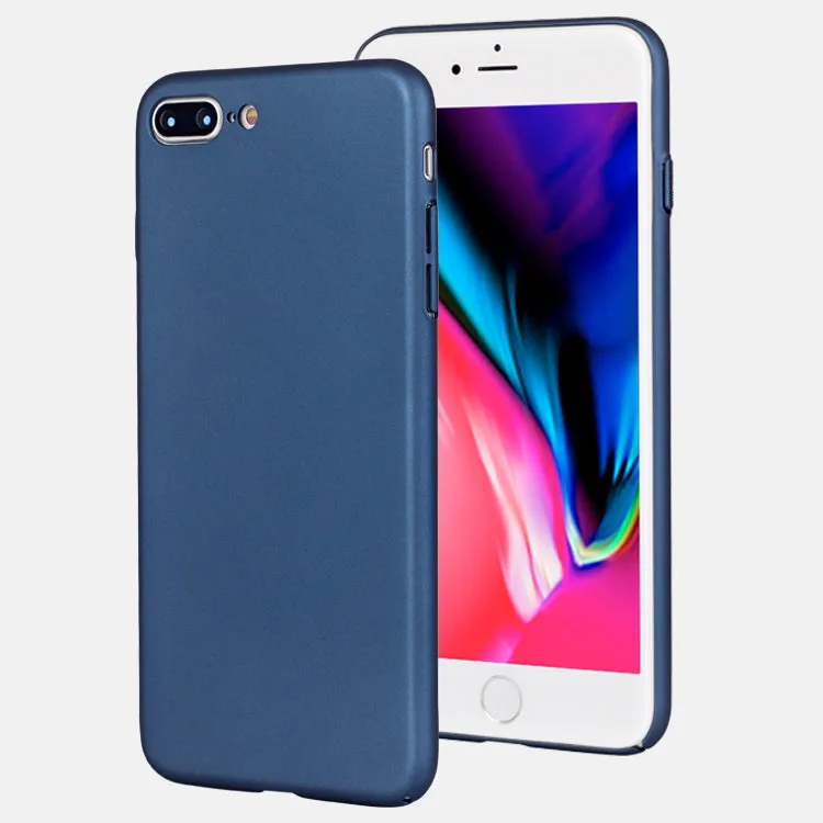 Soft touch coated hard PC case for iPhone 8 plus/7 plus