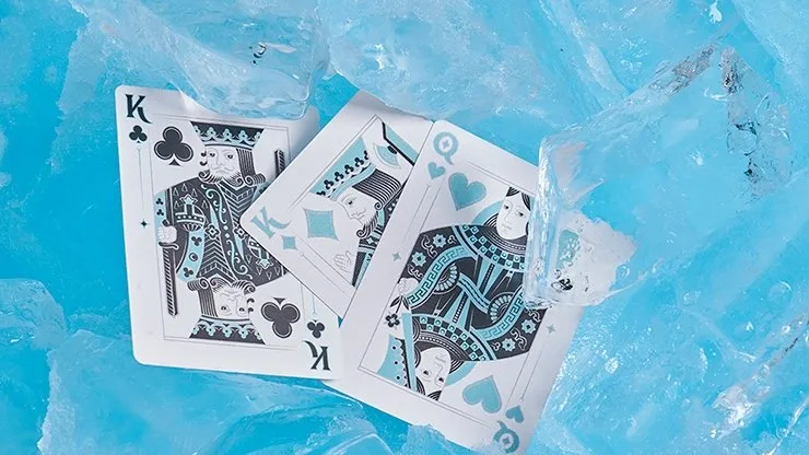 Solokid Cyan Playing Cards by Bocopo