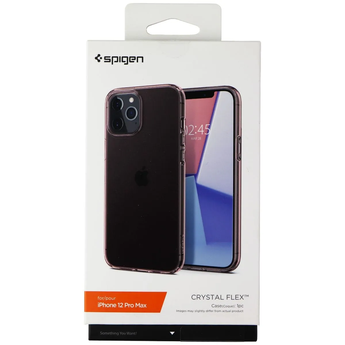 Spigen Crystal Flex Series Phone Case for Apple iPhone 12 Pro Max - Rose Crystal