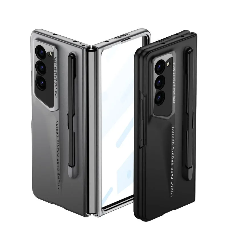 Streamline Body Hard PC Ultra-thin Protection Phone Case Screen Protector With Pen Slot For Samsung Galaxy Z Fold 6