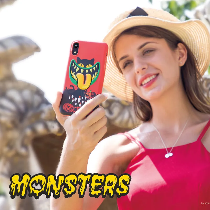 SwitchEasy Monsters 3D Stereo Effect Anti-Scratch TPU Case Cover for Apple iPhone