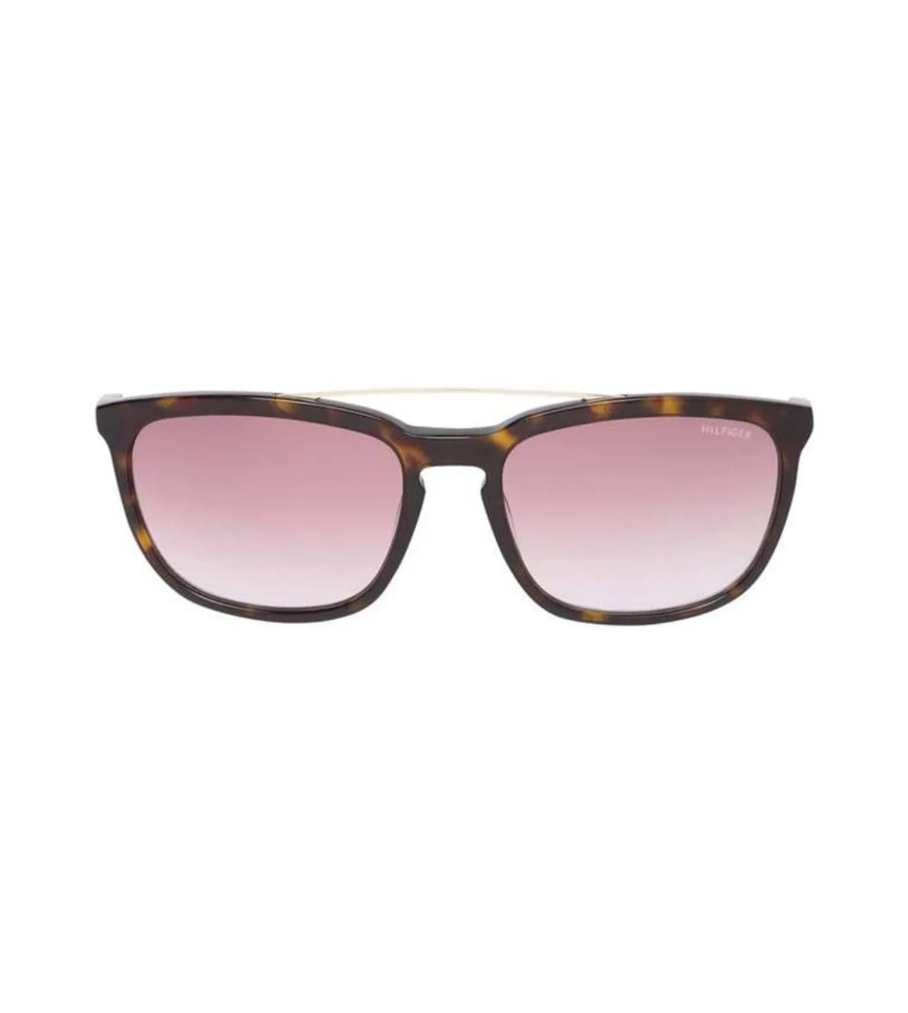 Tommy Hilfiger Unisex Havana Rectangular Sunglasses