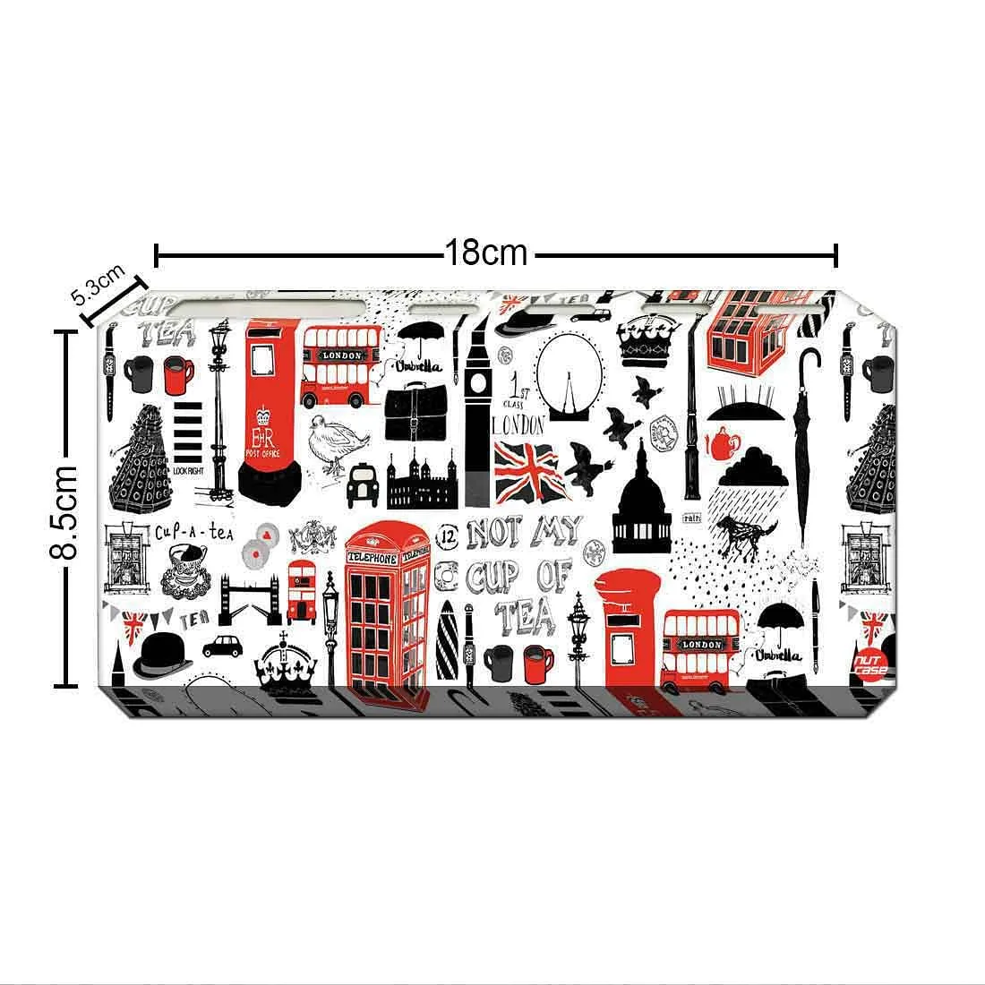 Toothbrush Holder Wall Mounted -London City Art