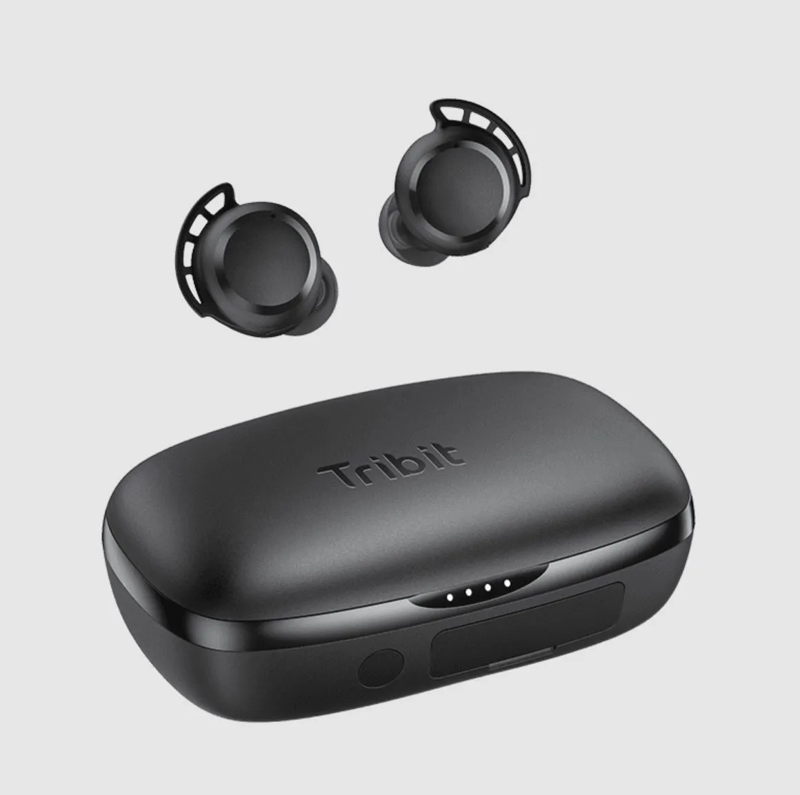 Tribit FlyBuds 3 True Wireless Earbuds 5h Playtime with Built-in 2600mAh Powerbank and Dedicated Controls IPX7 Waterproof Rating Bluetooth 5.0 BTH92