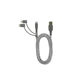 Triple Header USB Cable, 6'