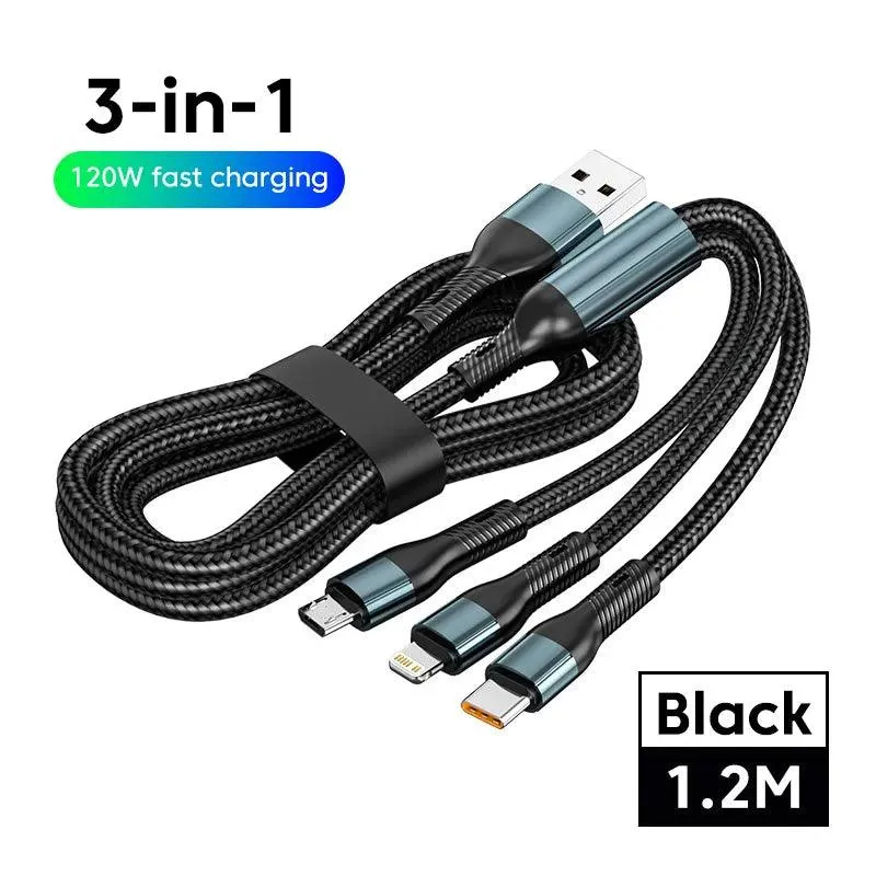 Ultimate 3-in-1 Charging Cable