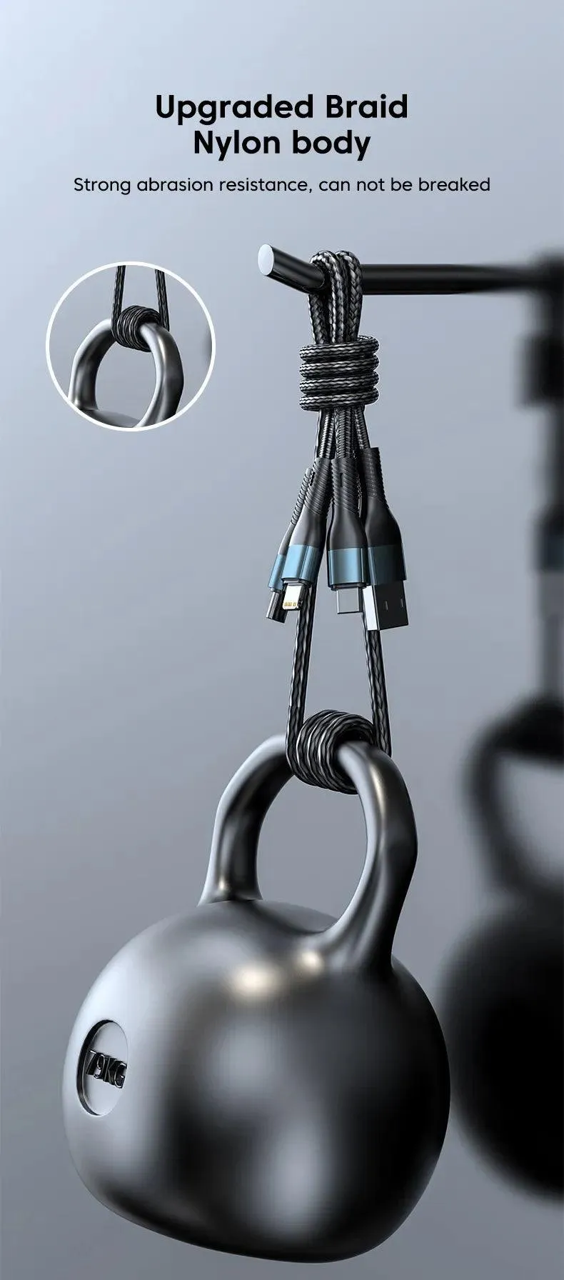 Ultimate 3-in-1 Charging Cable