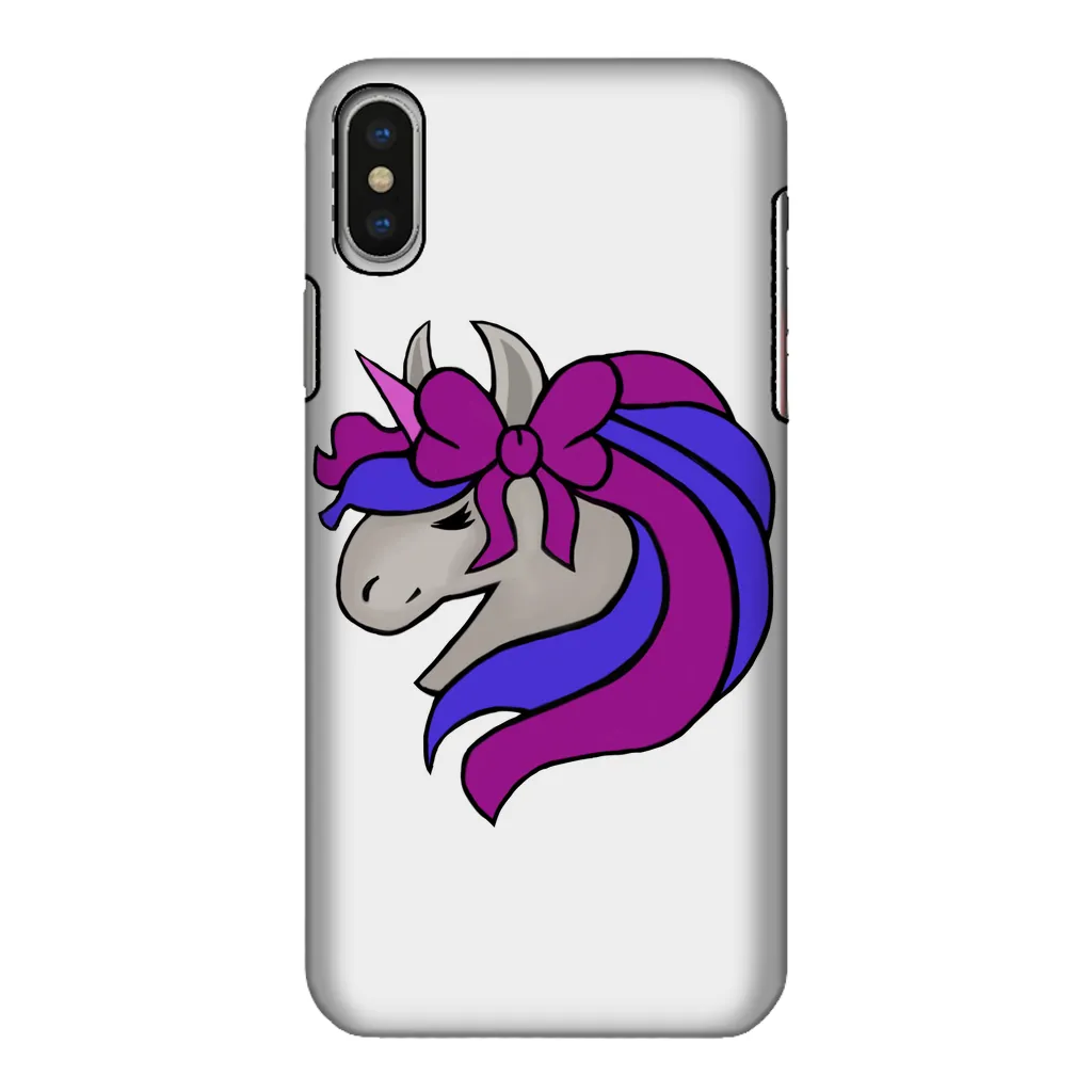 Unicorn Head 2 Fully Printed Tough Phone Case