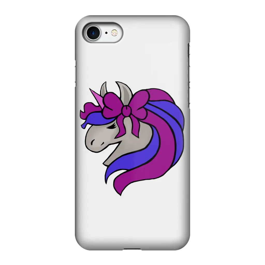 Unicorn Head 2 Fully Printed Tough Phone Case