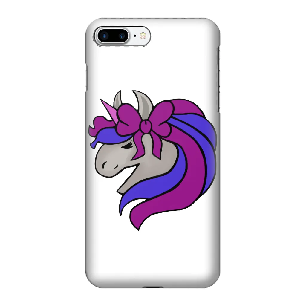 Unicorn Head 2 Fully Printed Tough Phone Case