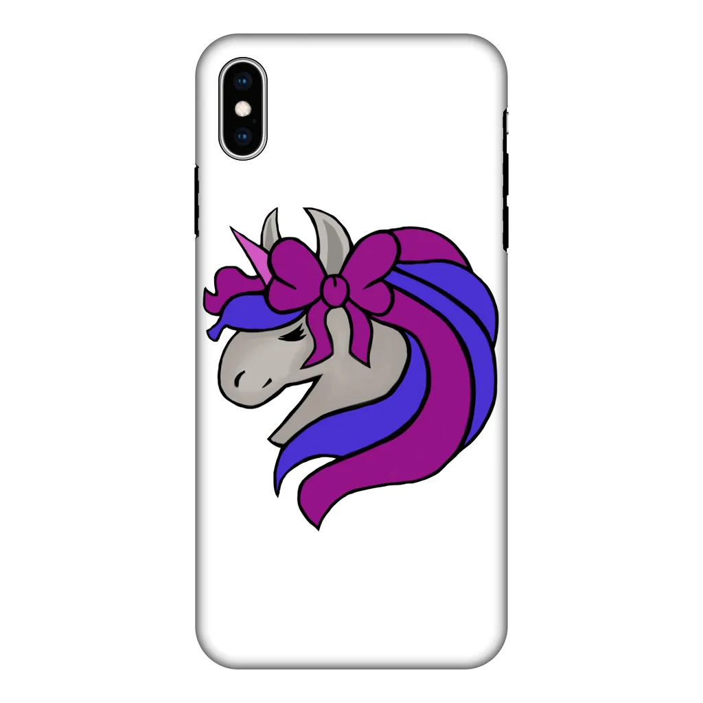 Unicorn Head 2 Fully Printed Tough Phone Case