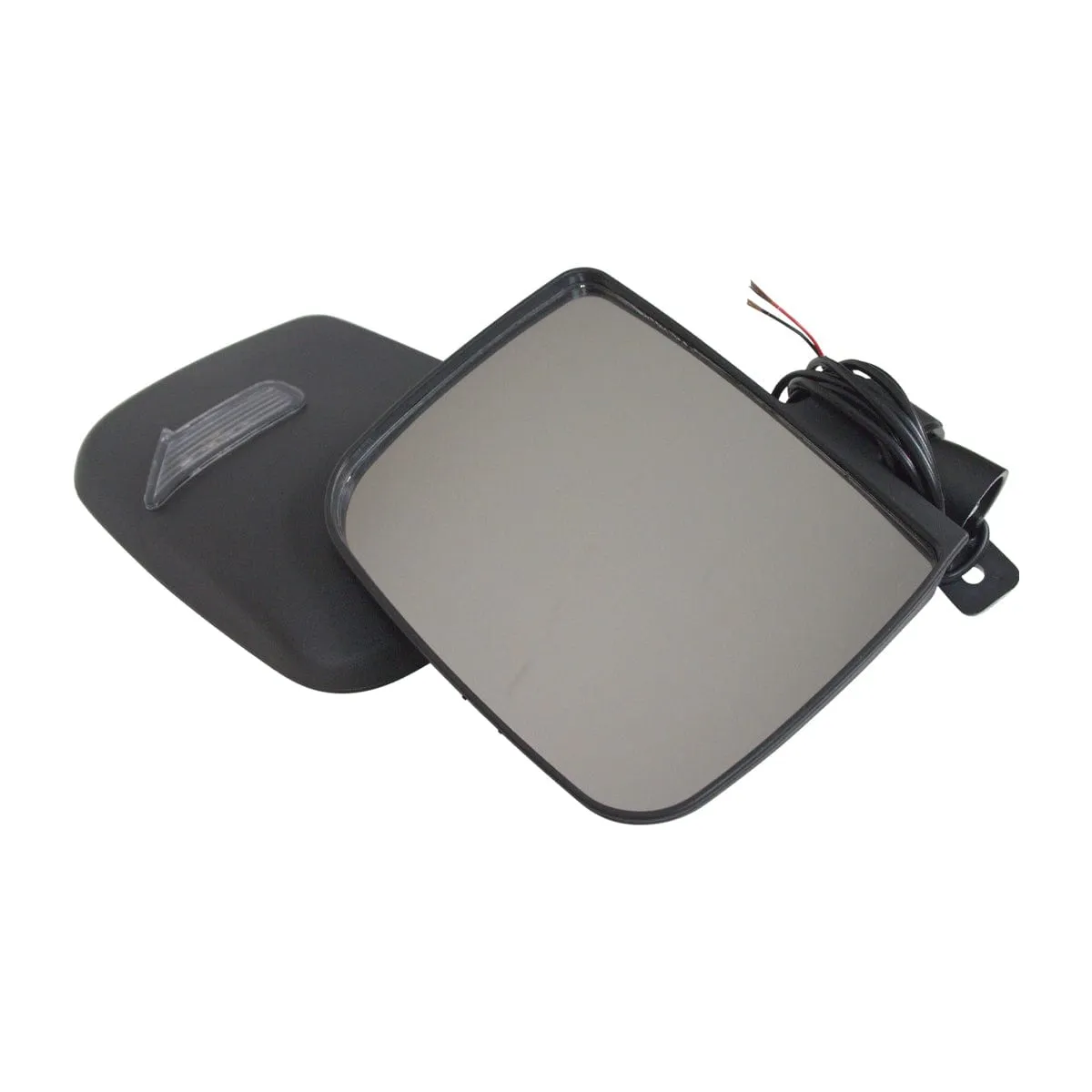 Universal LED Turn Signal Golf Cart Side Mirror Set for Club Car, EZGO, and Yamaha Golf Carts