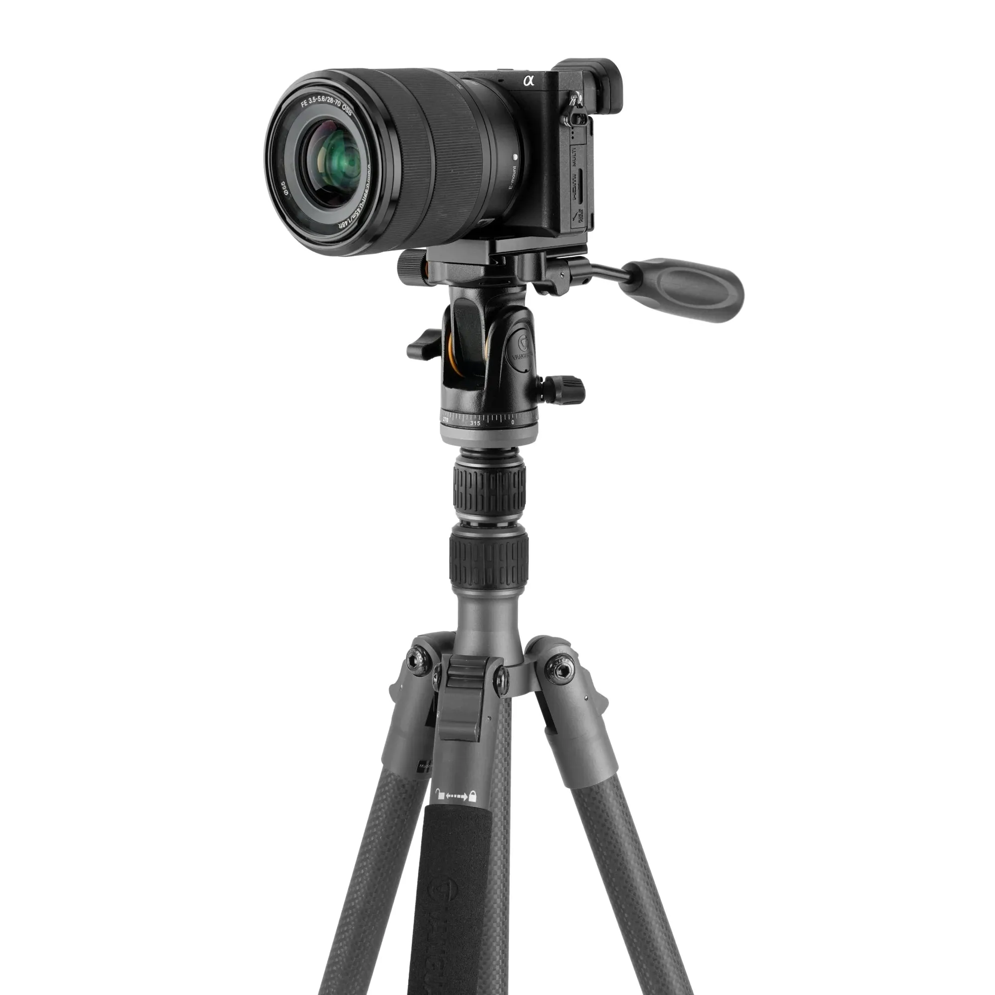 VANGUARD VEO 3 GO CARBON FIBER PAN HEAD TRIPOD