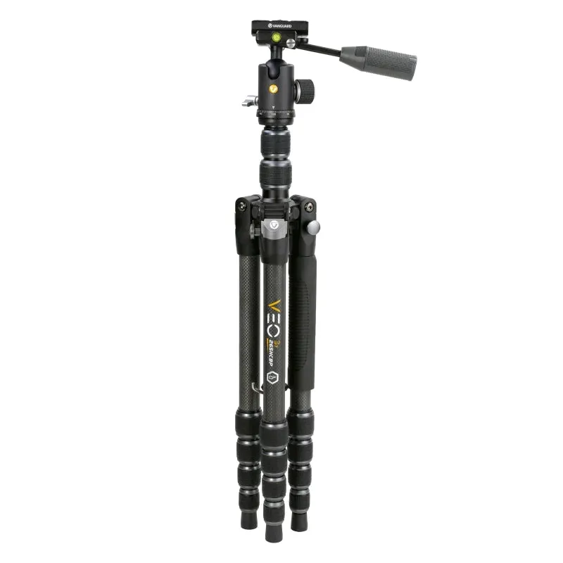 Vanguard VEO 3T 265HCBP Carbon Fiber Travel Tripod w/ Extended Height (VEO3T-265HCBP)