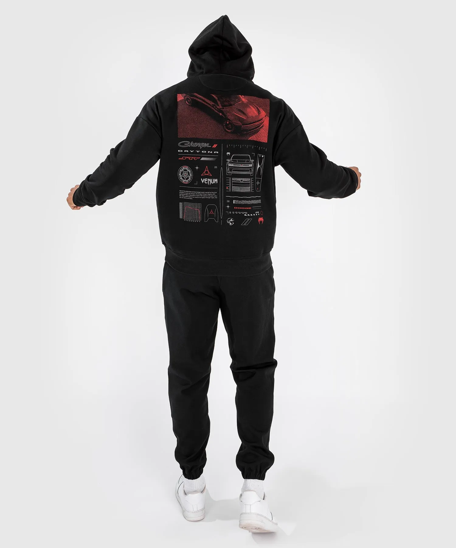 Venum x Dodge Banshee Unisex Pullover Print Hoodie - Black