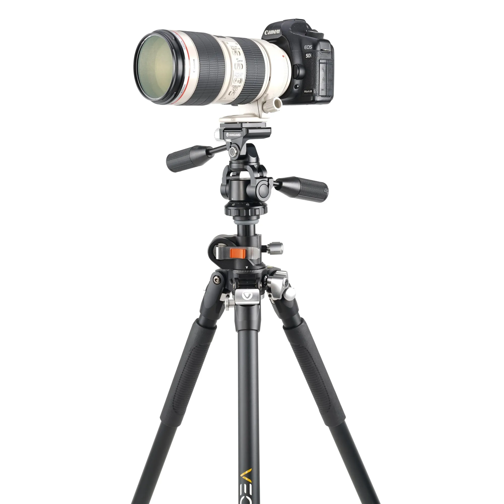 VEO 3  263APS Versatile Aluminium Tripod with 3-Way Pan Head - 10kg Load Capacity