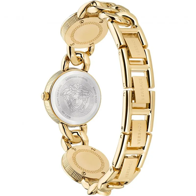 Versace Stud Icon Ladies Gold Watch VE3C00222