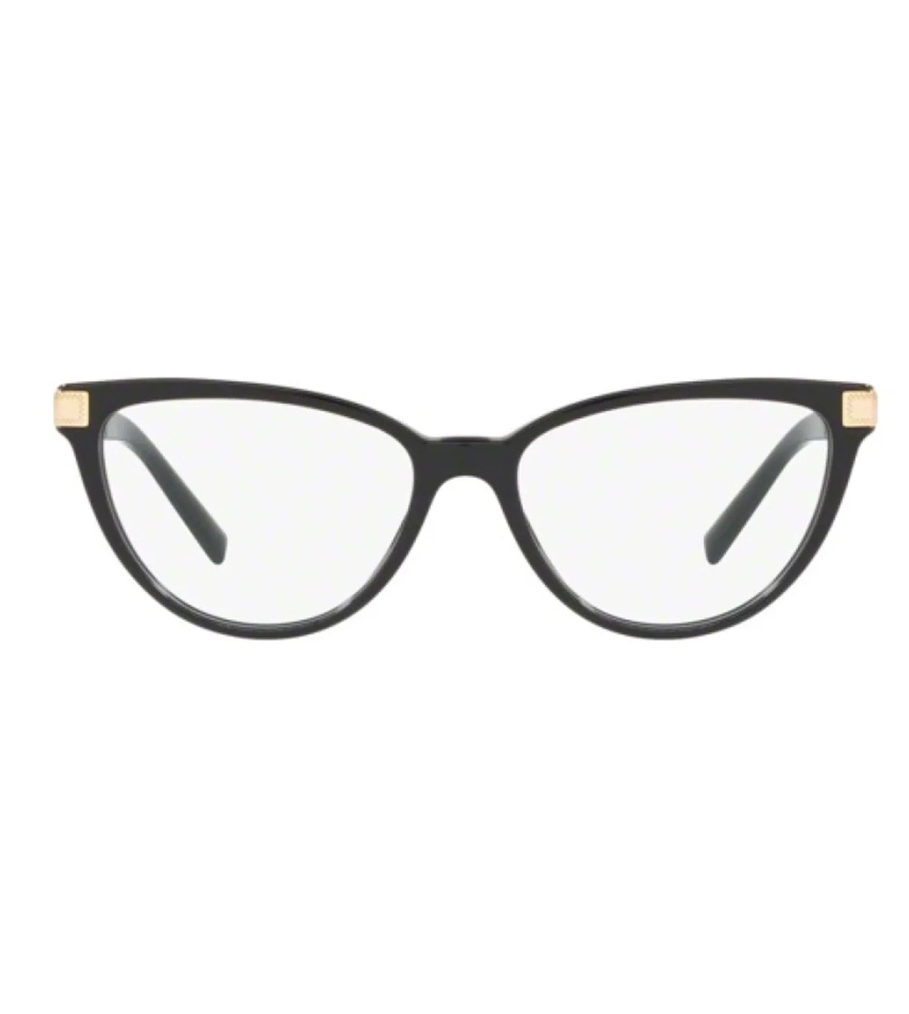 Versace Women's Black Cat-eye Optical Frame