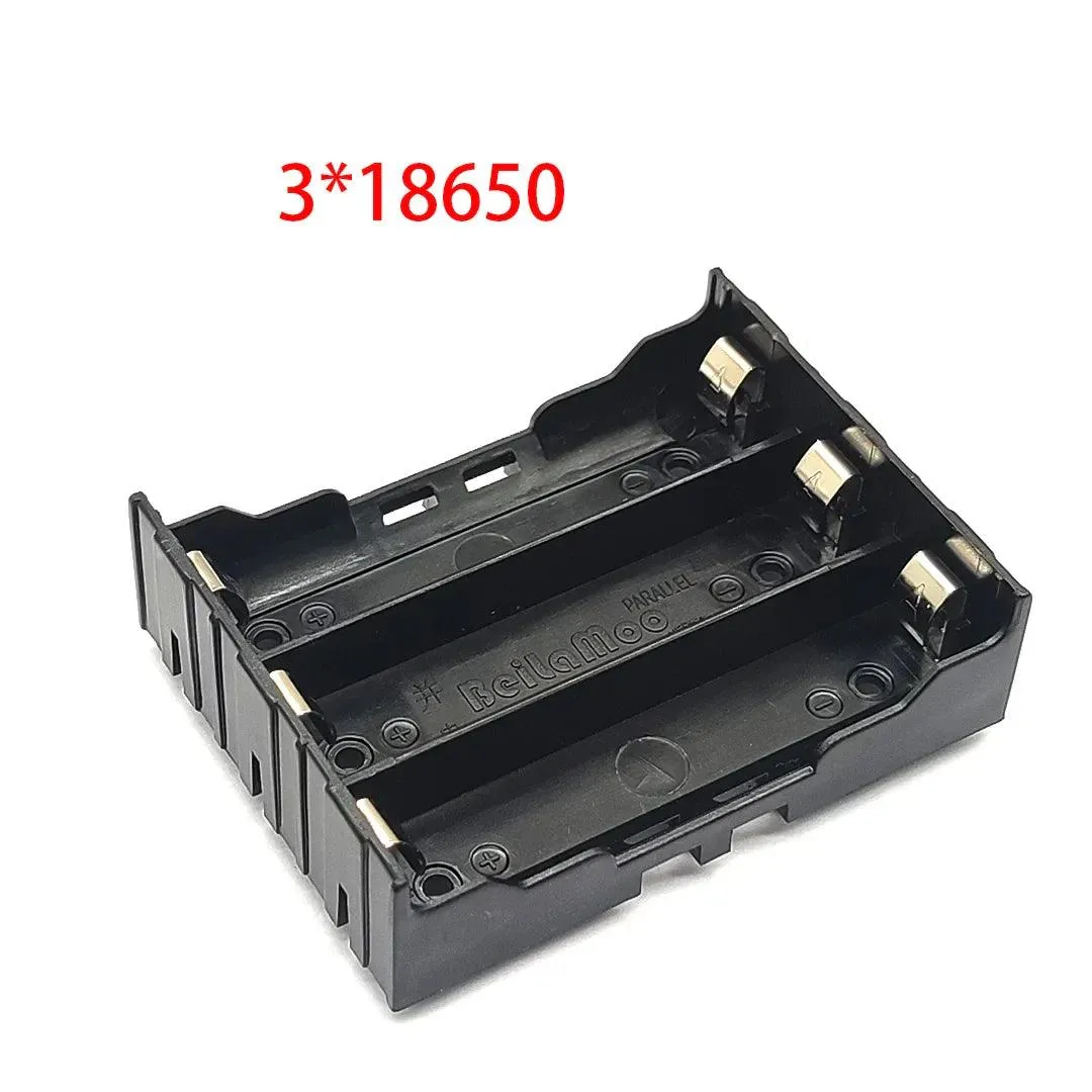 Versatile DIY ABS 18650 Battery Holder Cases – 1X to 4X Storage Solutions for Power Banks