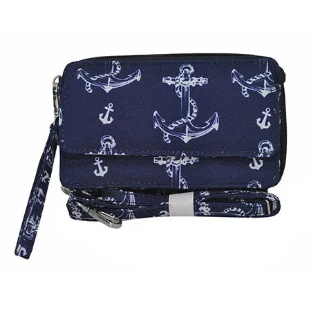 Vintage Anchor NGIL Canvas All in One Wallet