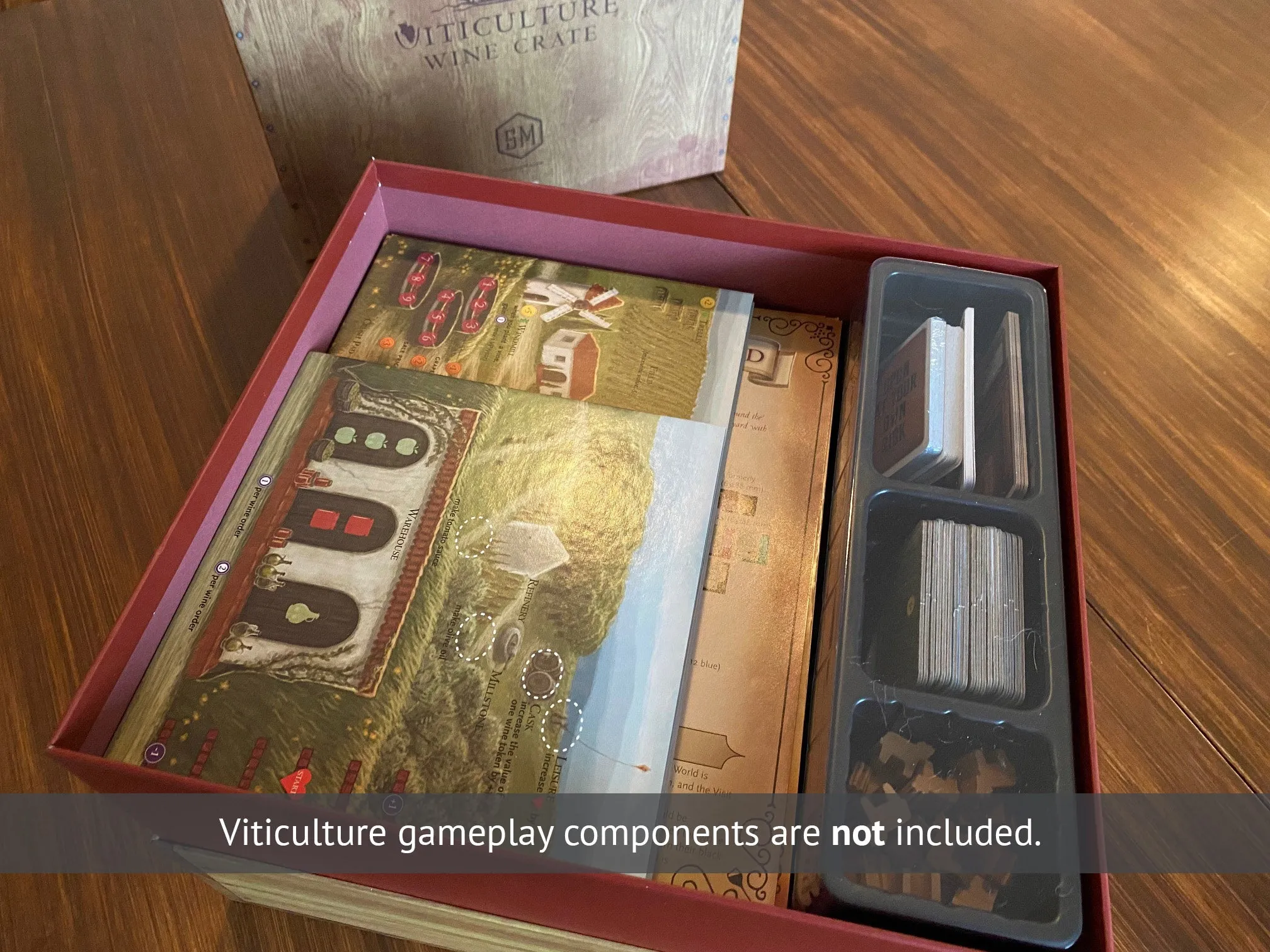 Viticulture Wine Crate