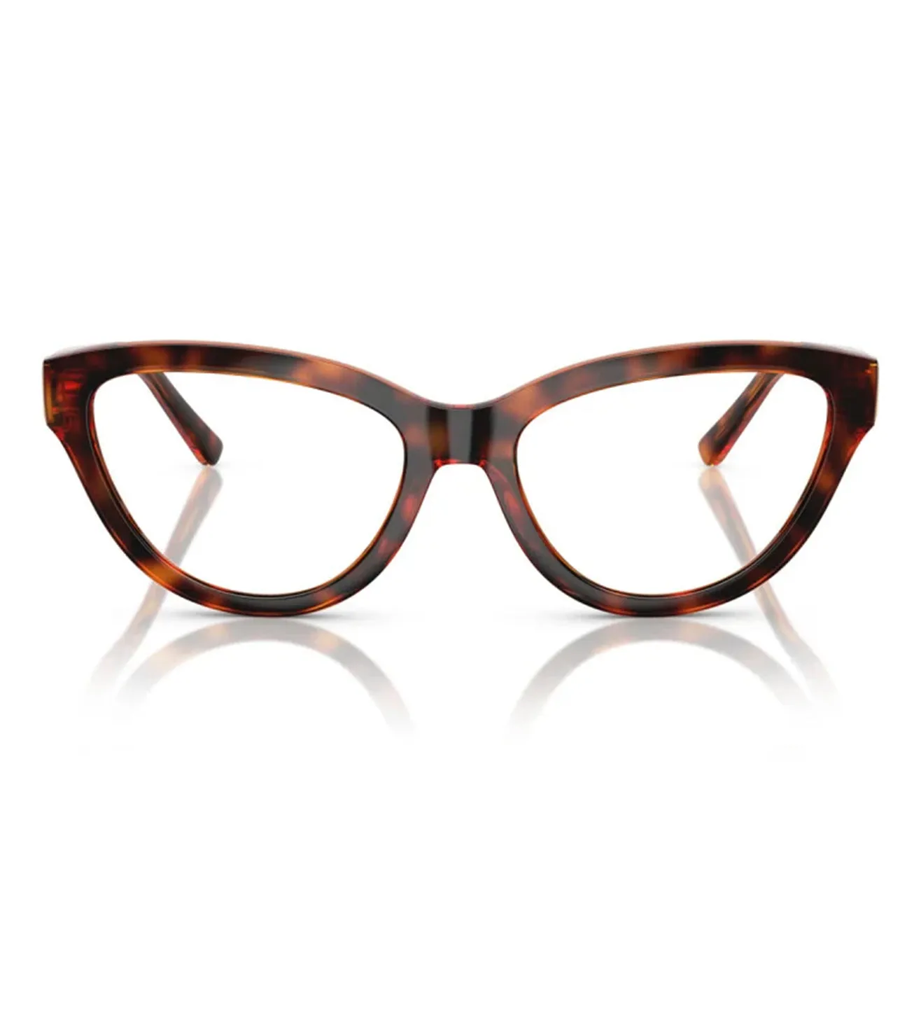 Vogue Women's Dark Havana Cat-Eye Optical Frame