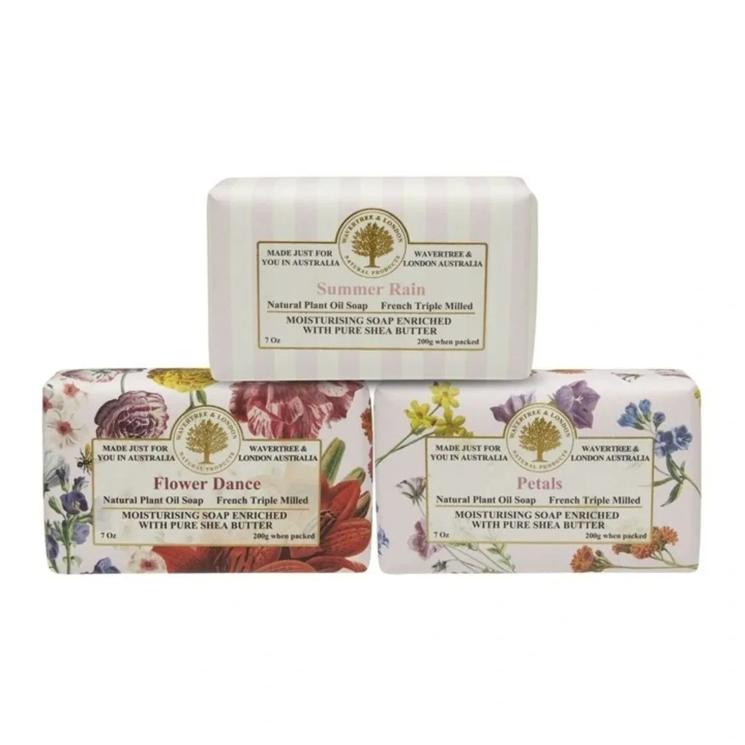 Wavertree & London Trio Pack Soaps Flower Dance