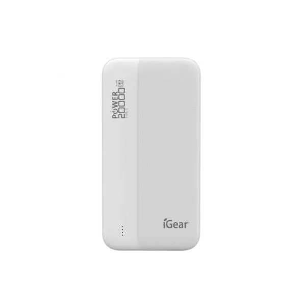 White USB   USB C Power Bank