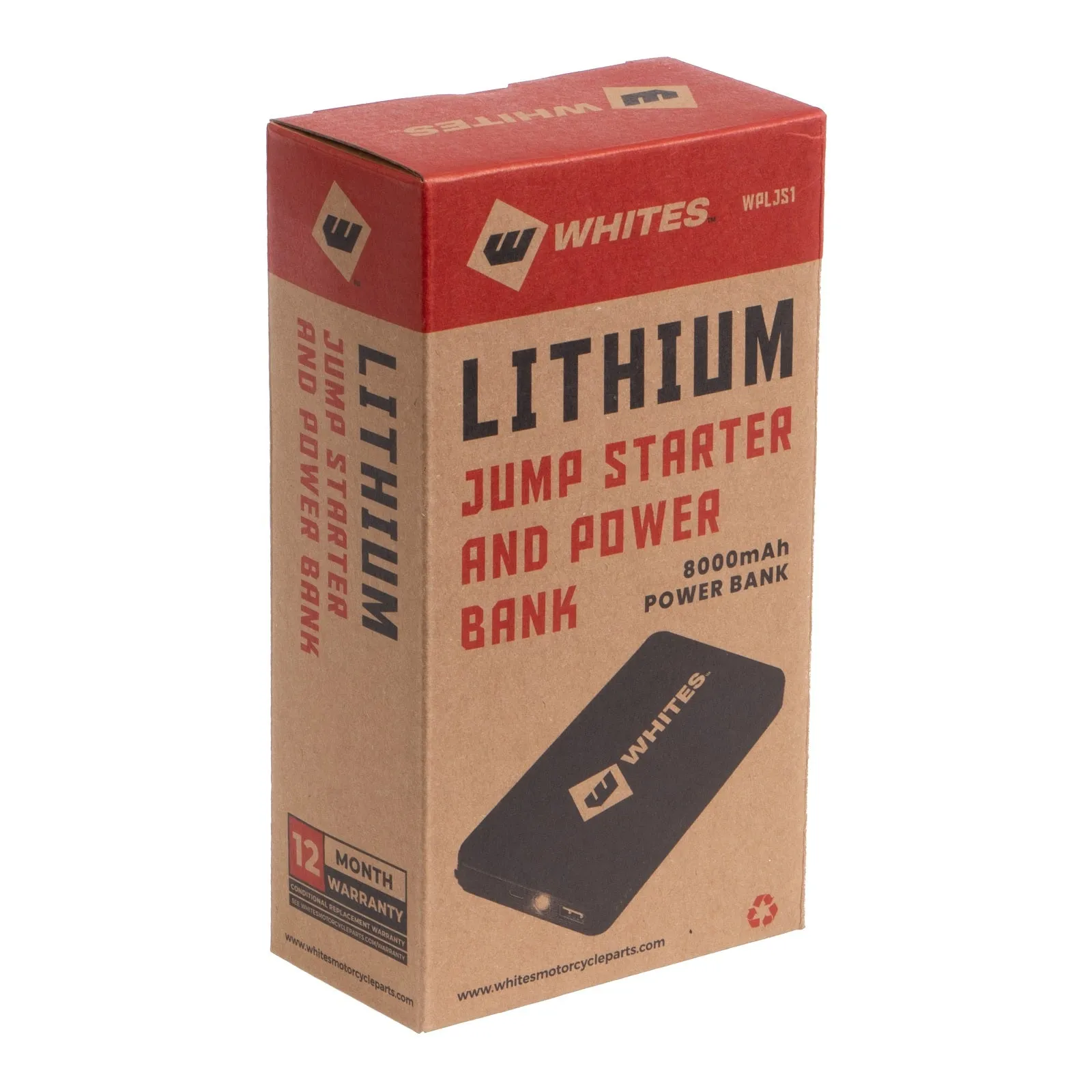 Whites Lithium Jump Starter & Power Bank (UN3481)