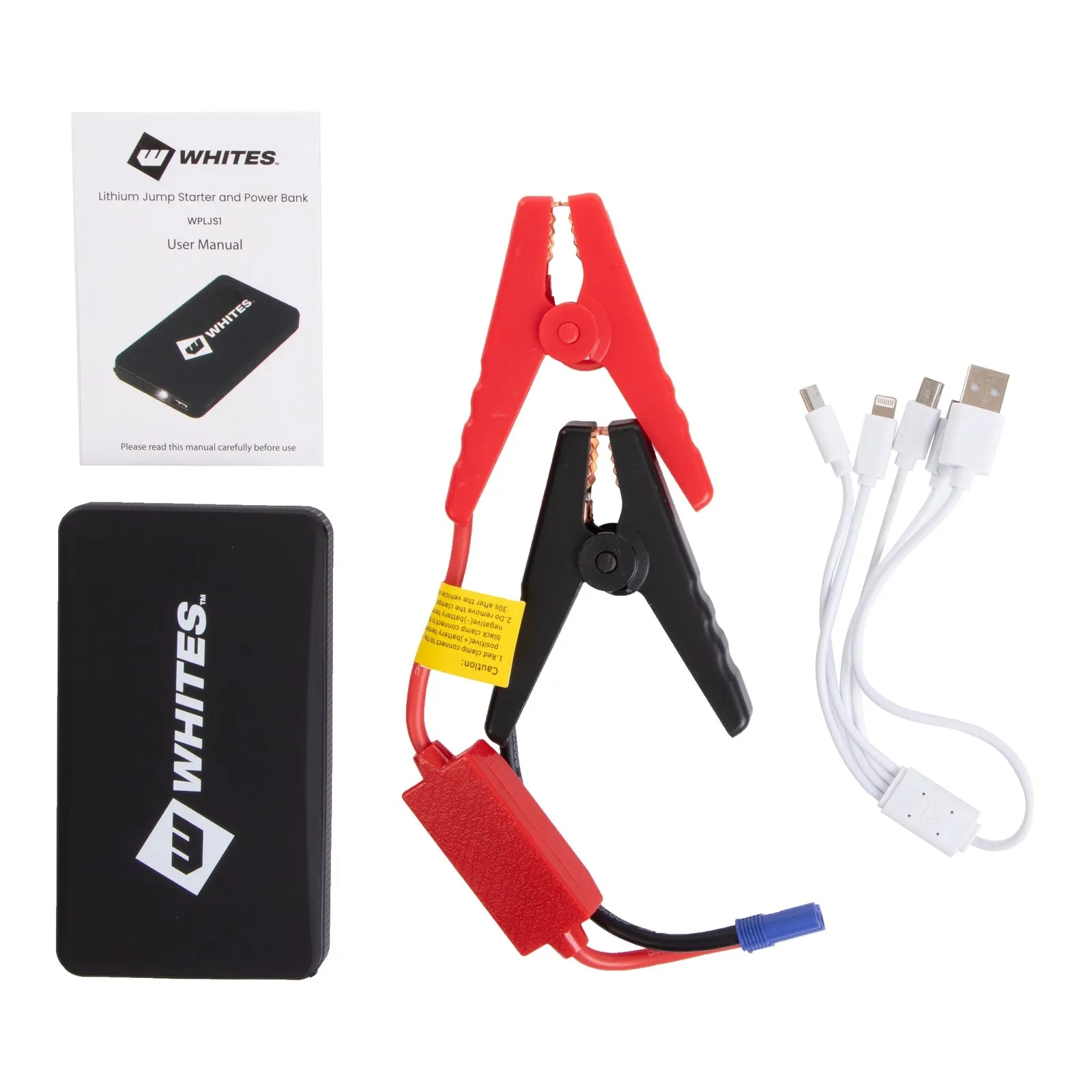 Whites Lithium Jump Starter & Power Bank (UN3481)