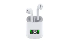 Wireless Bluetooth Earbuds with Battery Display and Wireless Charging Case