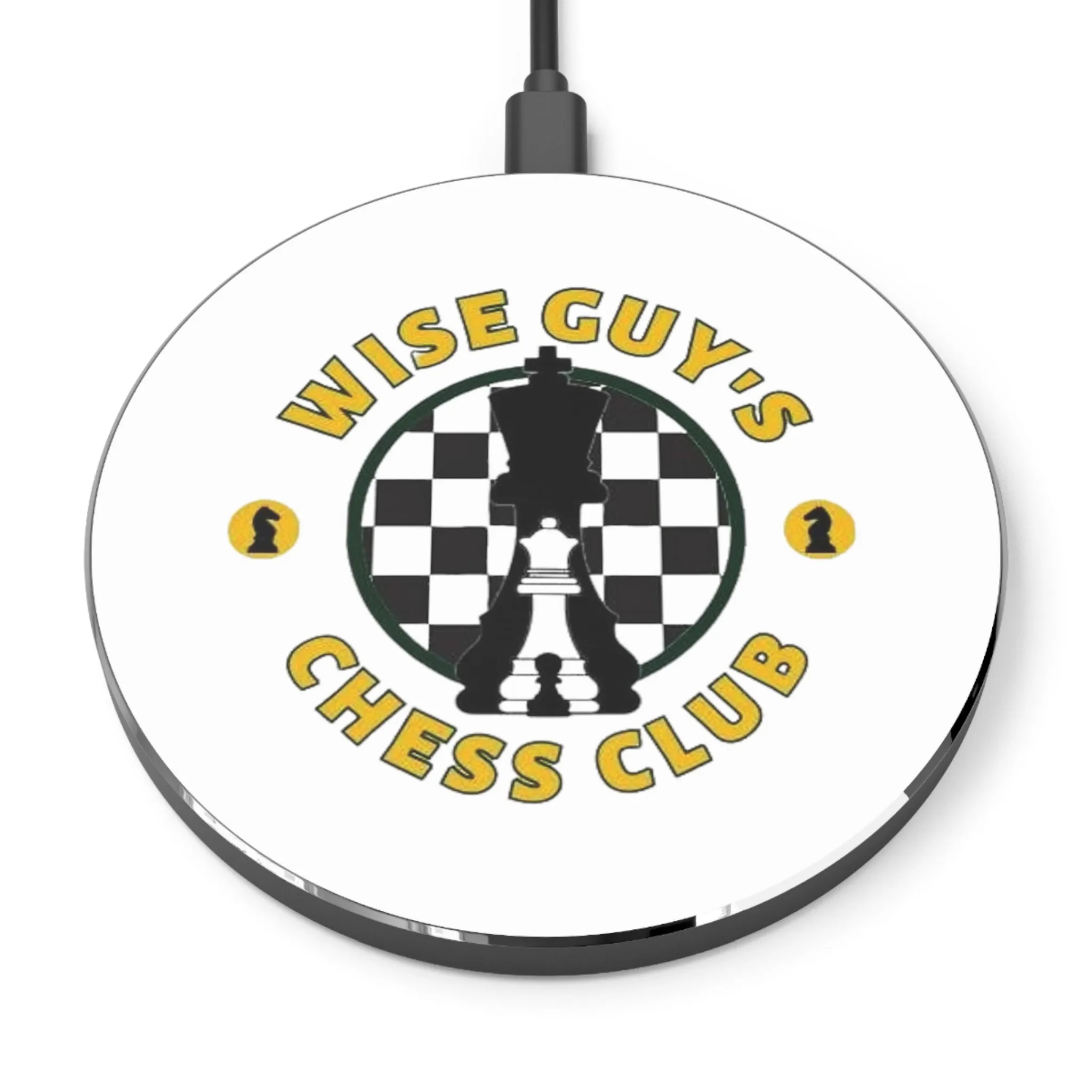 Wise Guy's Chess Club Wireless Charger