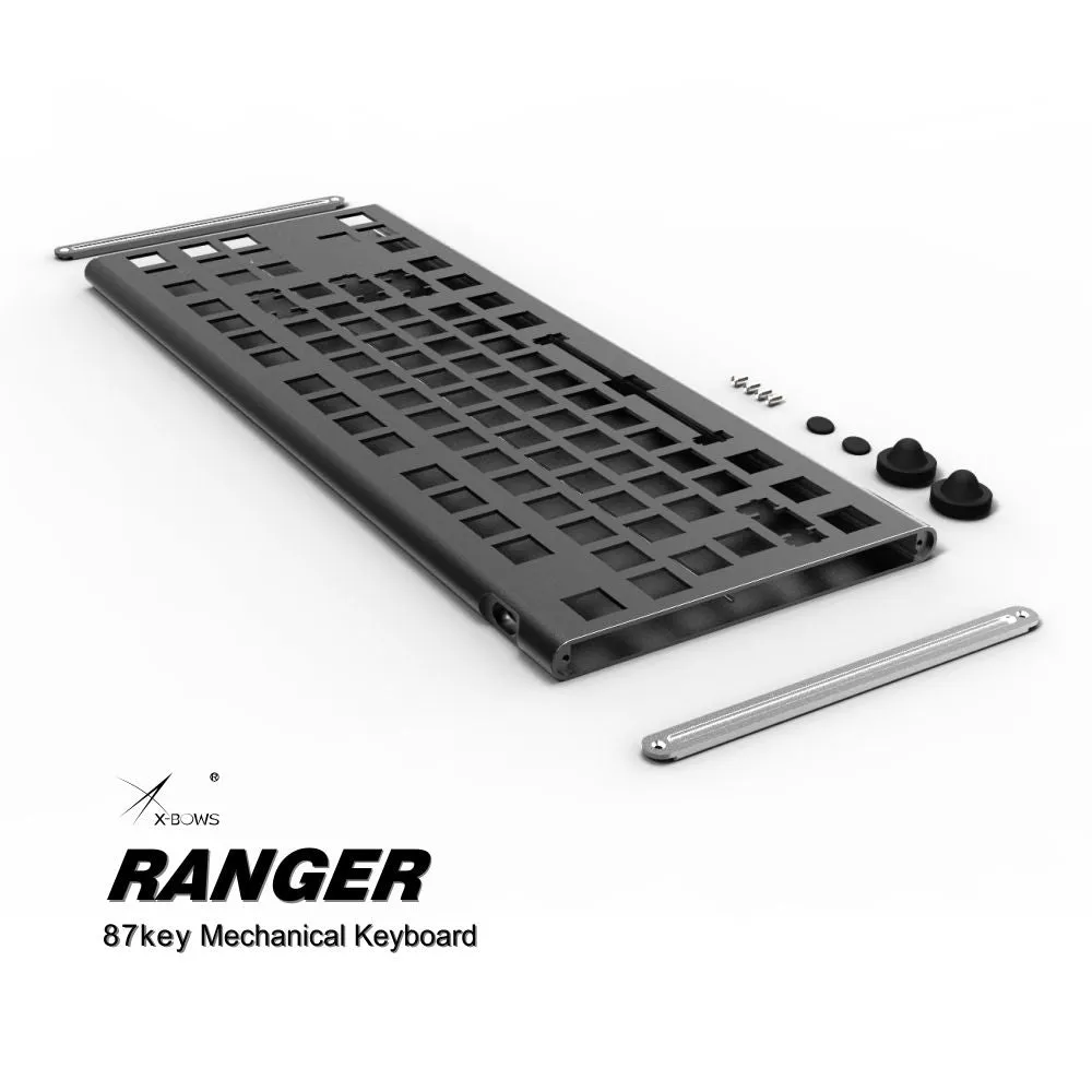 xbows Ranger Mechanical keyboard 87 key 80% rgb type c hot swappable