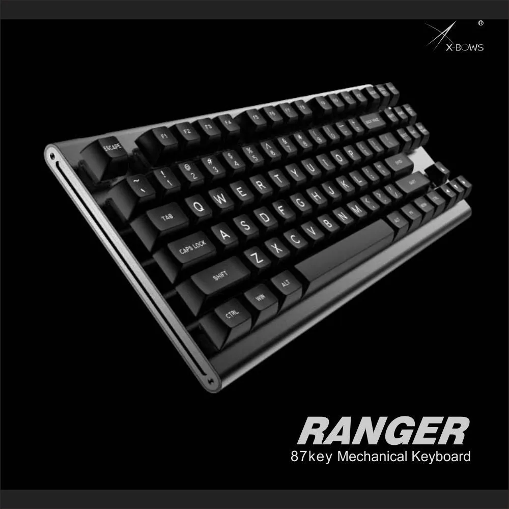 xbows Ranger Mechanical keyboard 87 key 80% rgb type c hot swappable