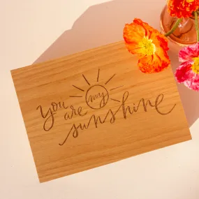 You Are My Sunshine Keepsake Box